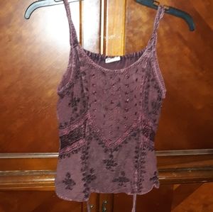 Cute maroon cami
